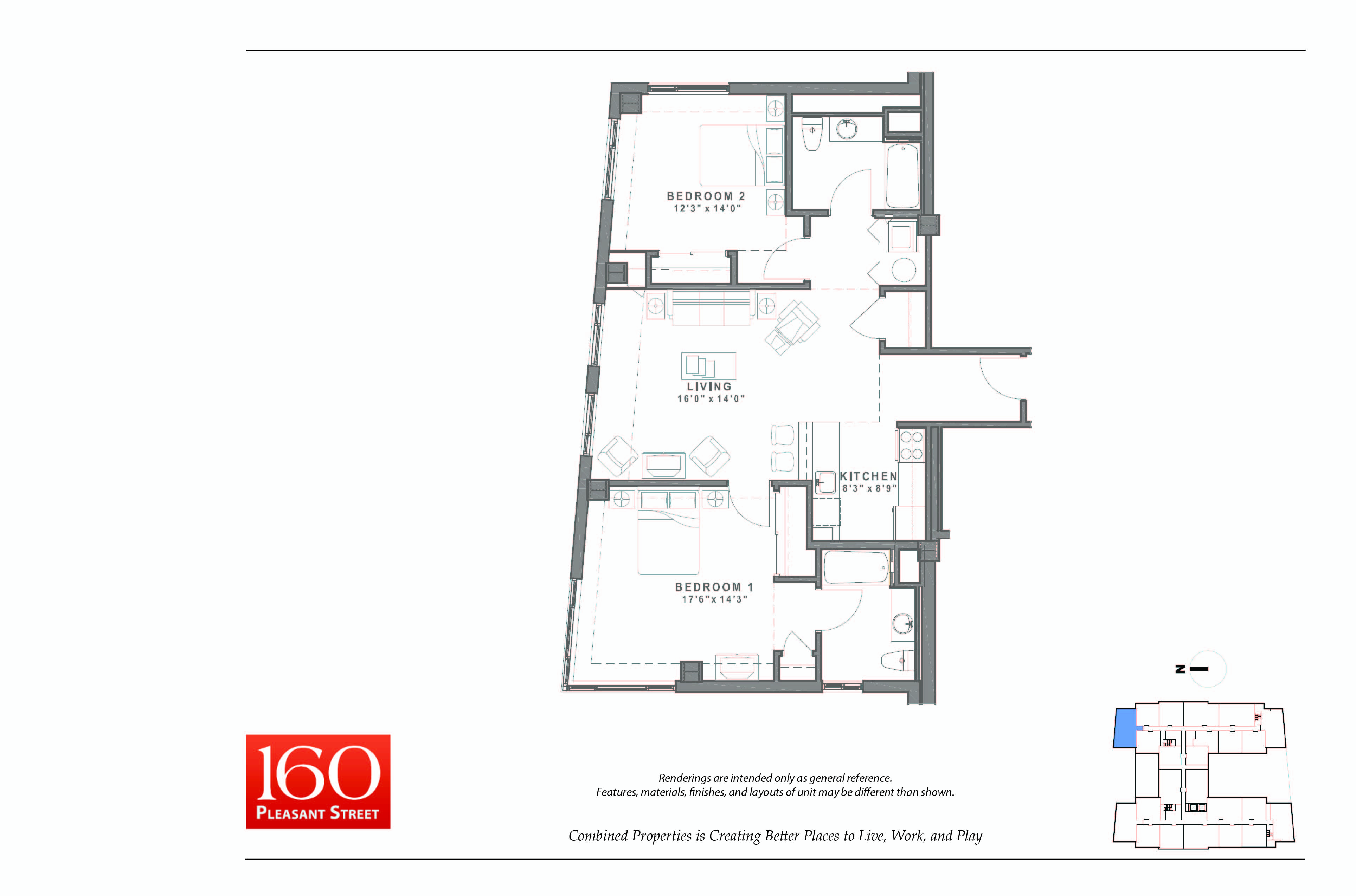 Malden - 2 Beds, 2 Baths - Image 35